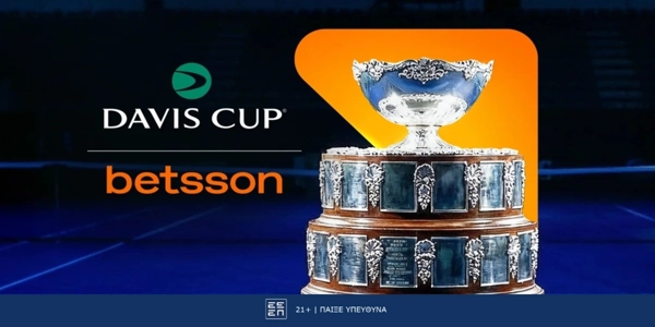Η Betsson Επίσημος Χορηγός του Davis Cup