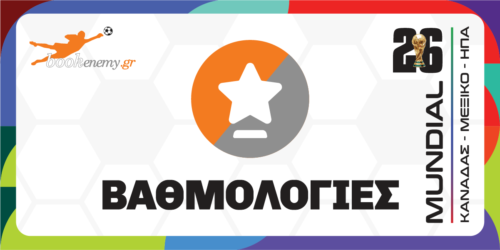 Μουντιάλ 2026 Βαθμολογία